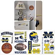 University Of Michigan Peel and Stick Wall Applique